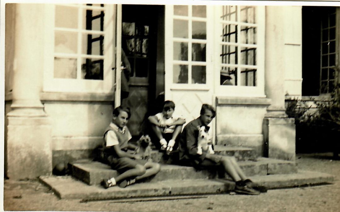 Michel, Toni et Jacques à la Romanerie